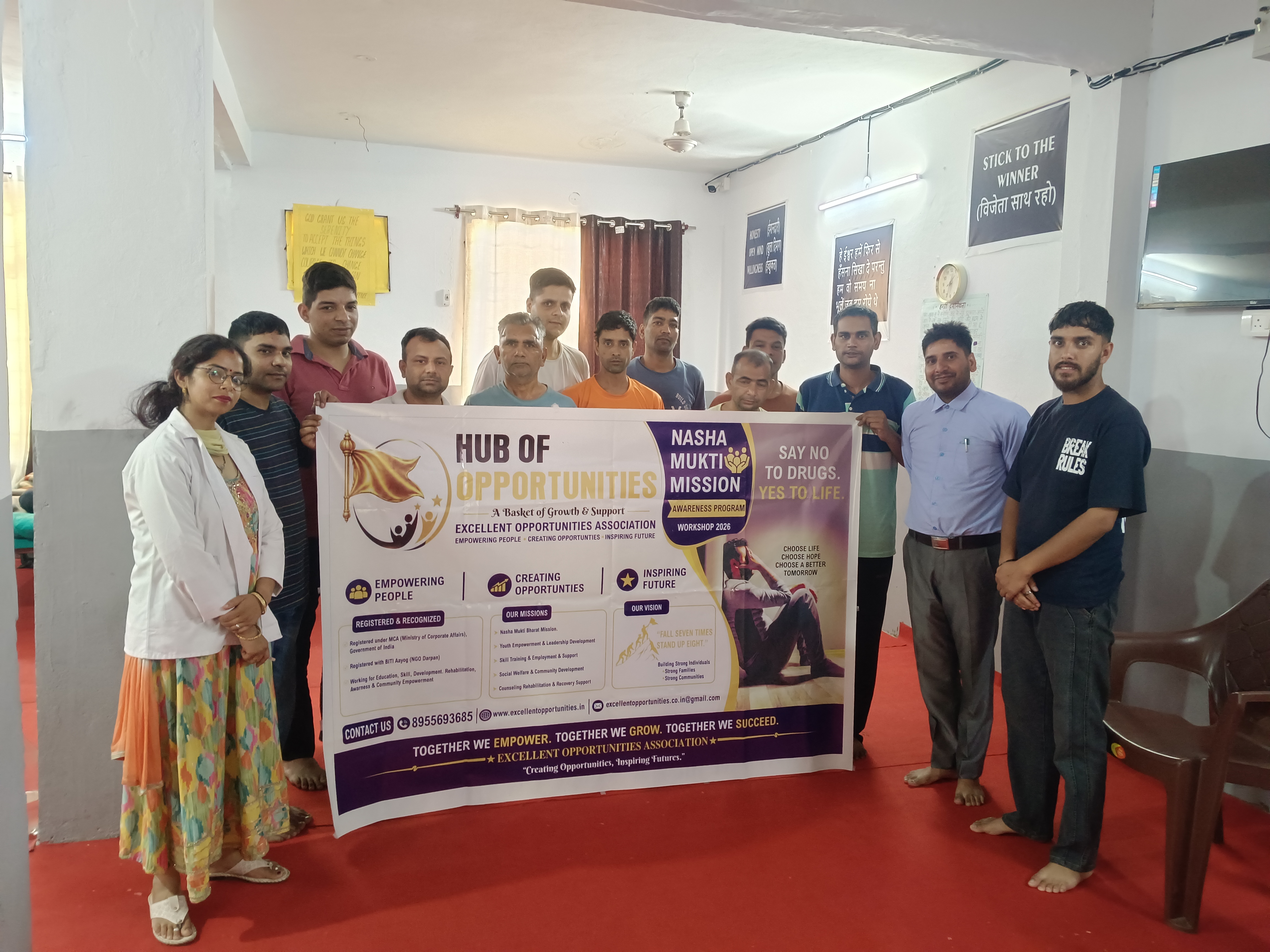 Nasha Mukt Sankalp Abhiyan Workshop Conducted in Pro Care De addiction Center Hamirpur Bani Himachal Pradesh